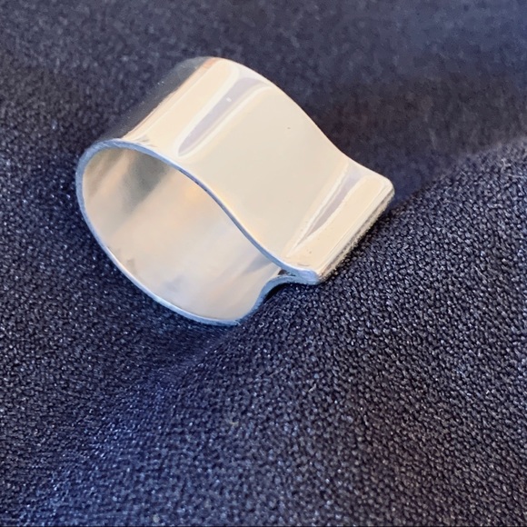 🌟 HOST PICK 🌟 sterling silver handmade one of a kind ring 8.5 - Picture 3 of 8